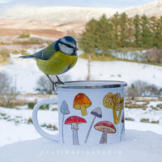 Fantastic Fungi Enamel Mug