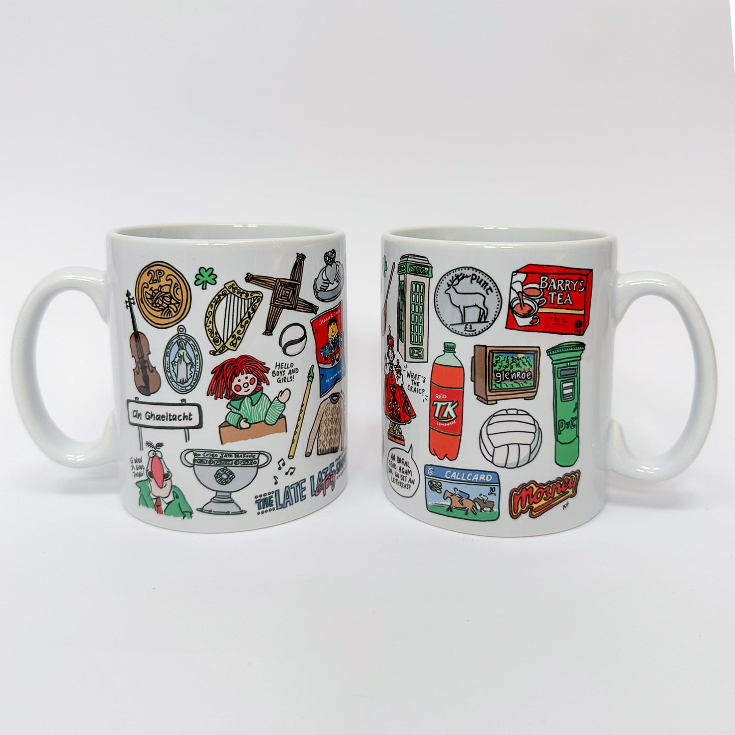 Irish Nostalgia Illustration Mug