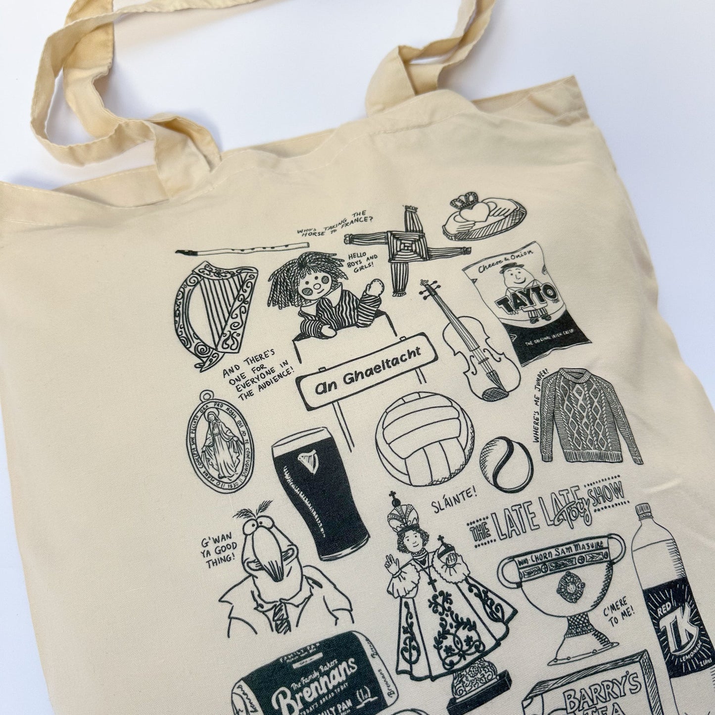 Irish Nostalgia Tote Bag